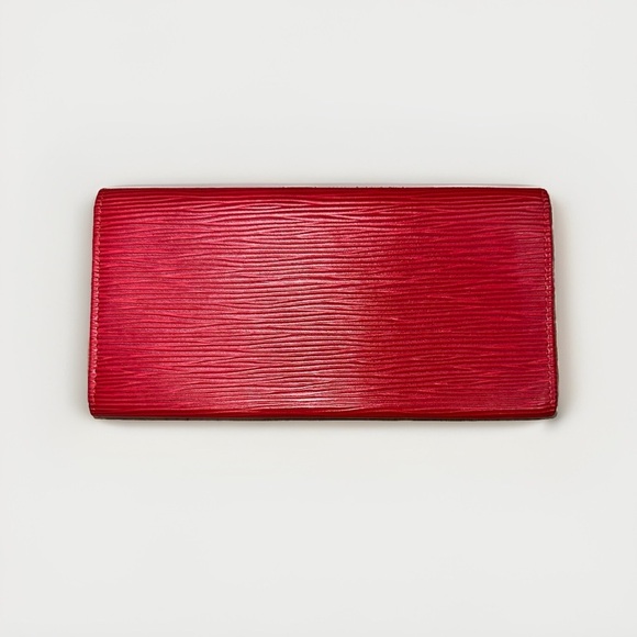 Louis Vuitton Epi Red Long Wallet - Picture 2 of 6
